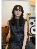 大人の色気があるロングパーマ