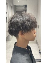 ロルカ 池袋店(Rolka)&nbsp;【縦落ちツイスパ】メンズパーマ/メンズカット/池袋
