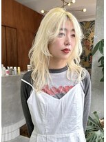 アペロ 柏(Apero)&nbsp;抜きっぱなしブリーチ/レイヤーカット