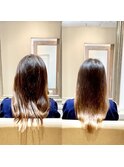 髪質改善カラーエステ