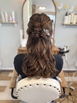 クート 東川口(ku-to)&nbsp;ミディアム×ハーフアップ