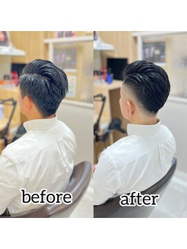 カイノ ノバティながの店(KAINO) フェード英国紳士スタイル