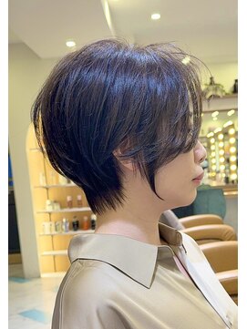 ロンド パルティール 大宮(Lond partir) ミニウルフレイヤーカット顔周りカット前髪カットショート/池袋