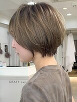 メルバイグラフ 梅田(mel by GRAFF) 丸みのあるショートボブ!!