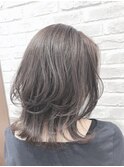 レイヤーカット×くすみベージュ☆