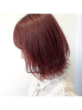 ロナ 岡崎竜美丘店(RONA) ピンクレッドカラー.