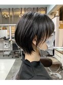 丸みショート