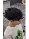 【KAZUKI】シャドウパーマ