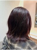 ツヤ感MAX・カシスカラー！