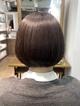 ワンマイル 草加店(one mile) 大人可愛いくびれボブくびれショートボブレイヤーボブ 大人ボブ