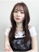姫カットレイヤー/レイヤーカット/顔周り/韓国/髪質改善/原宿