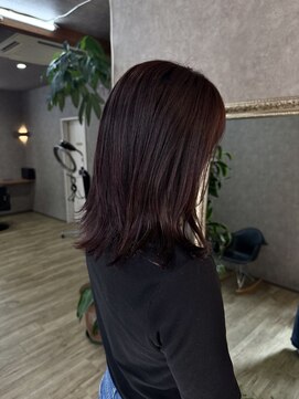 トラックヘアークリエイト(TRACK HAIR CREATE) ピンクパープルカラー