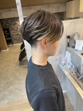 エルフグローリー(elf -glory-) 曲がる縮毛矯正で海外風マッシュ