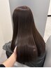 カット＋髪質改善ストレート・縮毛矯正＋4stepトリートメント