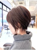 【西宮大人かわいい】襟足ザクザクショート