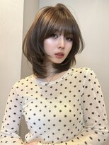 ソヨン 大宮店(SOYON) ハッシュカット/ミディアムレイヤー/アッシュブラウン