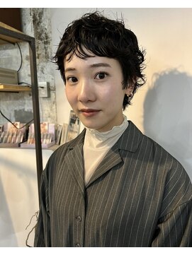 セッション(SESSION) ショートパーマ/マレットヘア