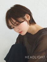 ソーエン バイ ヘッドライト 薬院店(soen by HEADLIGHT)&nbsp;小顔魅せハンサムショートイメチェン前髪あり韓国レイヤーウルフ