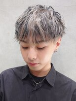 ロンドネートゥル 新潟(Lond naitre) メンズローライト/ミルクティーブロンド