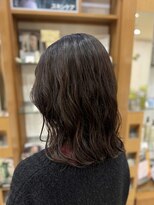 プランタンアヴェダ(printemps AVEDA) ゆるふわコテ巻きパーマ