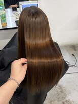 リリアンヌーク 近鉄奈良(ReLien nook)&nbsp;ダークパープル/ナチュラルショート/夏のヘアアレンジ/近鉄奈良