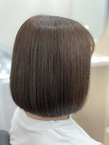 ココットヘアー(cocoto hair) シアーグレージュxコンパクトボブ