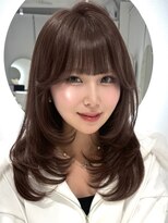 ヨロ 上野(YOLO)&nbsp;ハイライトカラーミルクティーベージュケアブリーチダブルカラー