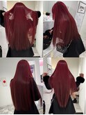派手にしたいならチェリーレッド！