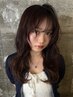 【Nanaka限定】透明感ブリーチなしWカラー＋レイヤーカット＋超音波Tr