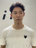 イリ 梅田(ili)&nbsp;スパイキーショート/ハイトーンベージュ/ブロンド/短髪/束感