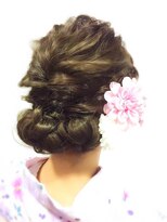 アクティフ(actif)&nbsp;浴衣アレンジ