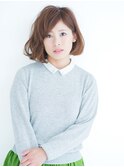 アンニュイカールフェミニンボブ