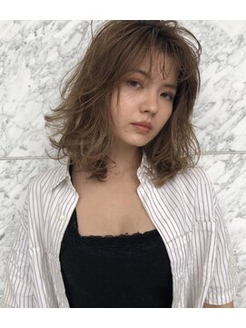 シャンス(CHANCE) ラフさと動きをプラス♪ミディウェーブ