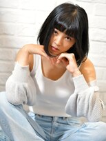 ネオリーブアオバ 高田馬場店(Neolive aoba)&nbsp;大人ボブ♪黒髪で作るボブスタイル♪ 高田馬場