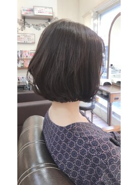ヘアーアンドネイル ピーファイブ(hair&nail P five) ふわふわショートボブ
