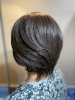 ヘアークリエイト ポライト(hair create Polite) 30代・40代★大人可愛い前下がり丸みショートボブ