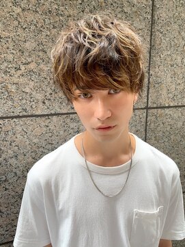 ロンド ロビン 栄(Lond robin) 【Lond robin】高瀬慎也/無造作/パーマ/スパイラル M