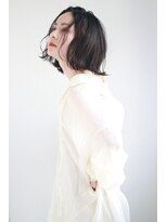 アイ 代々木公園(aye)&nbsp;丸顔さんにおすすめボブスタイル