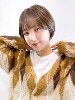 アイティー バイ アルバム 中野店(IT by ALBUM)&nbsp;ショートボブ_グレージュカラーボブウルフココアベージュ_59004