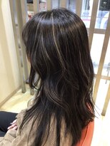 エイチエアー アルファ H'air alfa つつじヶ丘北口店 ブルーブラックオンハイライト