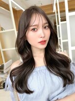 アフロートリノ(AFLOAT Leino)&nbsp;大人可愛い韓国ヘア　レイヤーカット　似合わせ顔まわり#