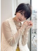 骨格、画質似合わせカット×大人美人ショートボブ【ERIKA】