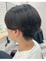 ジェイドゼロウィズアクロス(JADE -zero- with AKROS)&nbsp;カット＋ニュアンス縮毛矯正韓国センターパートカルマパーマ