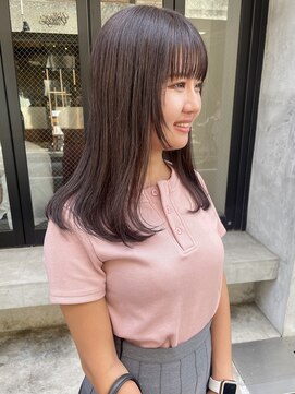 コフィー バイ メルト 吉祥寺(cofy by melt) 【松本咲花】ラベンダーグレージュ秋カラー冬カラーダブルカラー