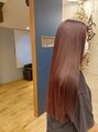 アグ ヘアー コディー 伊那店(Agu hair cody) 縮毛矯正&カラーです^_^ 手触りと艶がすごいです！！