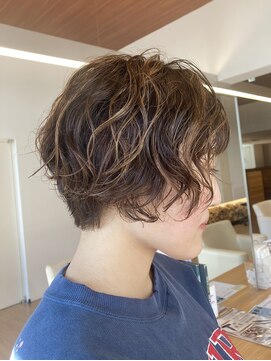 ファースト 長町店(first) 癖毛風にオシャレパーマ