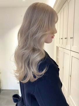 ベレーザ 渋谷(BELEZA) 5735ミルクティーアッシュ艶髪シルキーベージュグレーベージュ