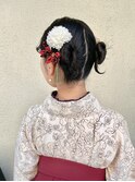 卒業式ヘアセット&袴着付け