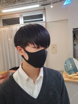 ライズ バイ レボ 柏店(RISE by REVO) カルマパーマ/アッシュブラック/ウルフ/ベリーショート/柏