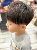 【キッズカット】メンズナチュラル清潔感爽やかツーブロック